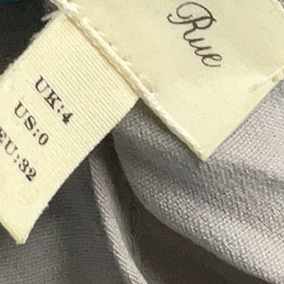 Anthropologie Meadow Rue Minutiae Polka Dot Drop Waist Ruffle Dress Women Size 0 - Picture 5 of 7